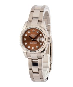 Alternative view of HandMade The Rolex Datejust 179179 Bronze Diamond Dial