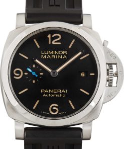 HandMade The Panerai Luminor Marina PAM01312 Black Dial
