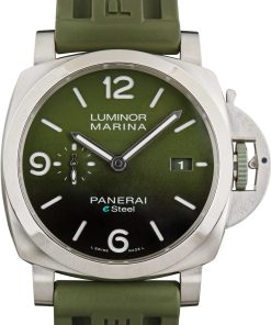 HandMade The Panerai Luminor Marina PAM01356 Verde Smeraldo