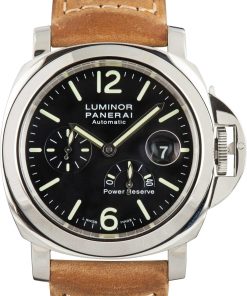 HandMade The Panerai Luminor Power Reserve Black Dial