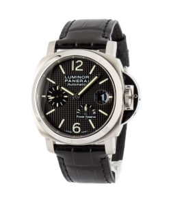 Alternative view of HandMade The Panerai Luminor Power Reserve Clous de Paris Stainless Steel