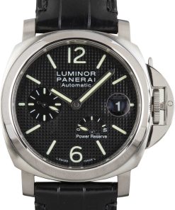 HandMade The Panerai Luminor Power Reserve PAM00241 Clous de Paris Black Dial