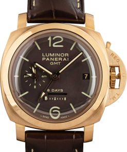 HandMade The Panerai Luminor 18k Rose Gold