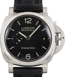 HandMade The Panerai Luminor Marina PAM00392 Black Dial