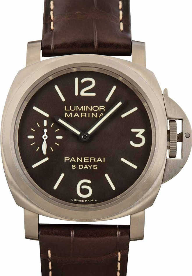 HandMade The Panerai Luminor 8 Days Titanium
