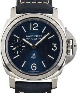 HandMade The Panerai Luminor Logo PAM01085 44MM Blue Dial