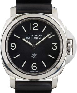 HandMade The Panerai Luminor Base Logo PAM01086 Black Dial