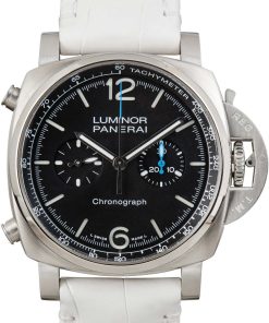 HandMade The Panerai Luminor Chrono PAM01109 Black Dial