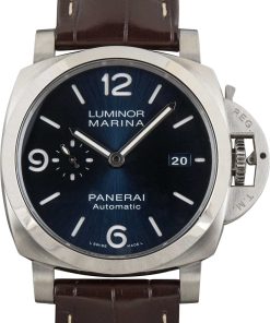 HandMade The Panerai Luminor Marina PAM01313 Blue Dial