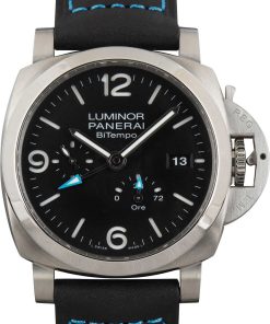 HandMade The Panerai Luminor BiTempo Power Reserve PAM01360 Black Dial
