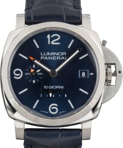 HandMade The Panerai Luminor Dieci Giorni GMT PAM01482 Blue Dial
