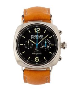 Alternative view of HandMade The Panerai Radiomir 1/8th Second Regatta Titanio Black Dial