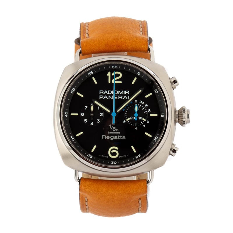 HandMade The Panerai Radiomir 1/8th Second Regatta Titanio Black Dial - Image 2