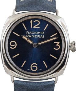 HandMade The Panerai Radiomir Officine PAM01383 Blue Dial
