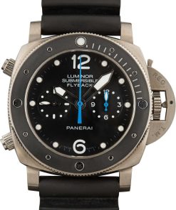 HandMade The Panerai Luminor Submersible 3 Days Chrono Flyback Titanium