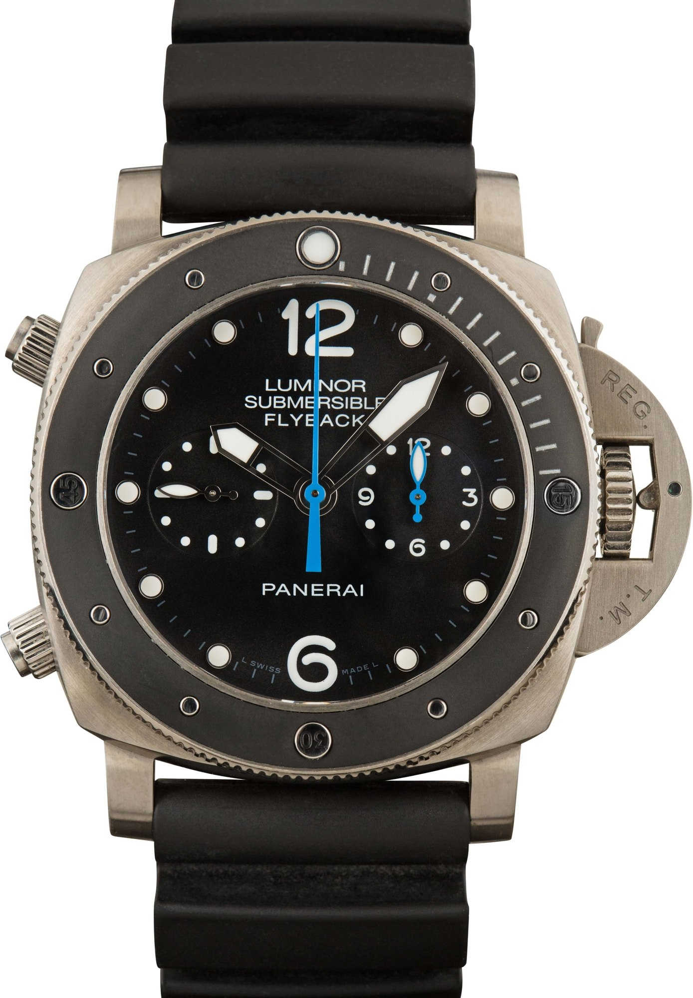 HandMade The Panerai Luminor Submersible 3 Days Chrono Flyback Titanium