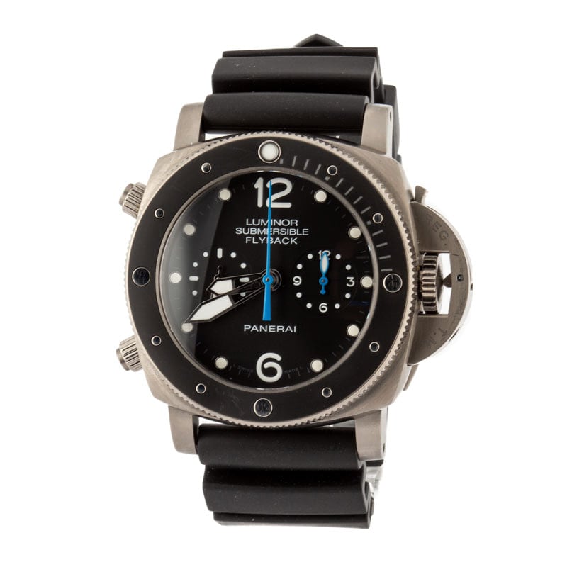 HandMade The Panerai Luminor Submersible 3 Days Chrono Flyback PAM00615 Titanium - Image 2