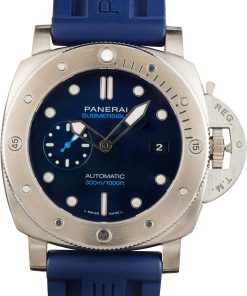 HandMade The Panerai Submersible BMG-TECH Blue Dial