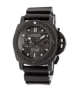 Alternative view of HandMade The Panerai Submersible Marina Militare Carbotech