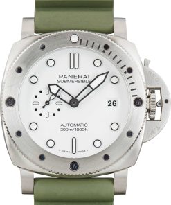 HandMade The Panerai Submersible QuarantaQuattro Bianco PAM01226 Stainless Steel