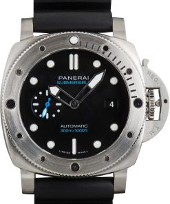 HandMade The Panerai Submersible QuarantaQuattro PAM01229 Black Dial