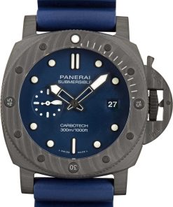 HandMade The Submersible QuarantaQuattro Carbotech Blue Dial