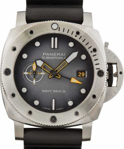 HandMade The Panerai Submersible GMT Navy Seals Stainless Steel