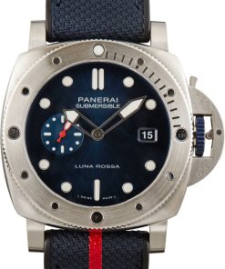 HandMade The Panerai Submersible QuarantaQuattro Luna Rossa Stainless Steel