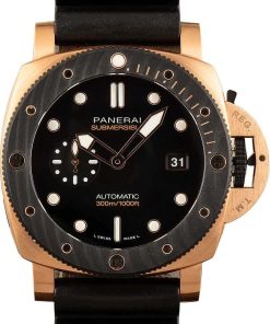 HandMade The Panerai Submersible QuarantaQuattro Goldtech OroCarbo
