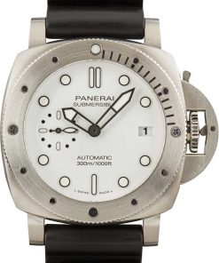 HandMade The Panerai Submersible Bianco Stainless Steel