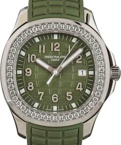HandMade The Ladies Patek Philippe Aquanaut Luce Green Dial