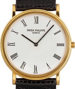 HandMade The Patek Philippe Calatrava 3520D 18k Yellow Gold
