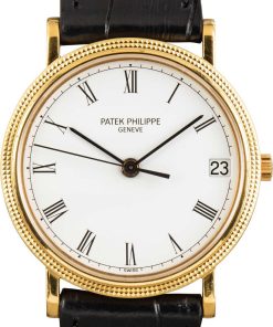 HandMade The Patek Philippe Calatrava ref 3802 Yellow Gold