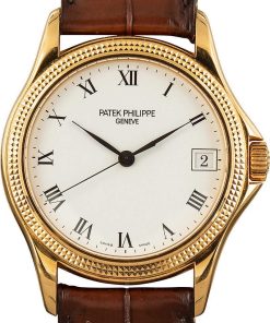 HandMade The Patek Philippe Calatrava White Dial