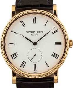 HandMade The Patek Philippe Calatrava 18k Yellow Gold