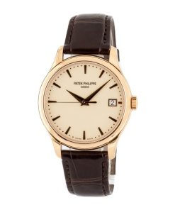 Alternative view of HandMade The Patek Philippe Calatrava 18k Rose Gold