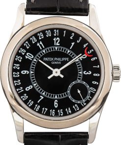 HandMade The Patek Philippe Calatrava 6000G Black Dial
