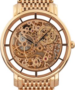 HandMade The Patek Philippe Complications Rose Gold Skeleton Watch