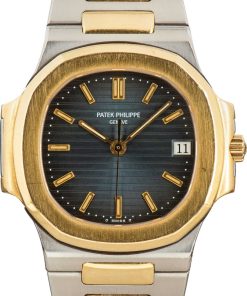 HandMade The Patek Phillipe Nautilus Yellow Gold & Stainless Steel