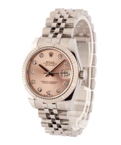 Alternative view of HandMade The Rolex Datejust 178274 Pink Diamond Dial