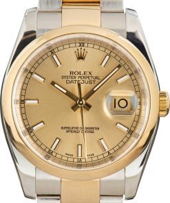 HandMade The Rolex Datejust 116203 Champagne Index