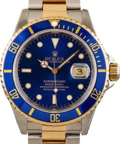 HandMade The Two Tone Submariner 16613 Blue
