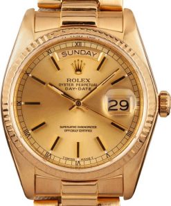 HandMade The Rolex President 18038 18K Gold