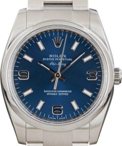 HandMade The Rolex Air-King 114200 Blue Dial