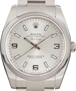 HandMade The Rolex Oyster Perpetual Ref 114200 Silver Dial