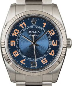 HandMade The Rolex Air-King 114234 Blue Concentric Dial