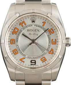 HandMade The Rolex Air-King 114234 Silver Concentric Dial