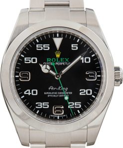 HandMade The Rolex Air-King Stainless Steel Ref 116900 Black Dial