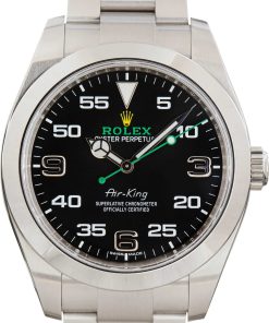 HandMade The Rolex Air-King 116900 Black Arabic Dial