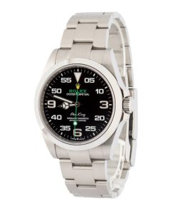 Alternative view of HandMade The Rolex Air-King Black Dial 126900 Stainless Steel